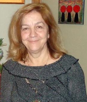 Η πρόεδρος του Συλλόγου Τρικαλινών Ζωγράφων Μαρία Ζιάκα